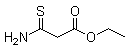 structure of CAS# 13621-50-6, Ethyl thiocarbamoylacetate