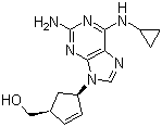 structure of CAS# 136470-78-5, Abacavir
