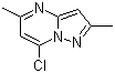 structure of CAS# 136549-13-8, 7-氯-2,5-二甲基吡唑并[1,5-a]嘧啶