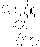 CAS # 136554-94-4, N-[(9H-Fluoren-9-ylmethoxy)carbonyl]-D-tryptophan pentafluorophenyl ester