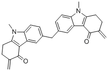 CAS # 1365727-09-8, Ondansetron Impurity 11, 9-Methyl-3,6,6'-tris(methylene)-1,2,3,9-tetrahydro-4H-carbazol-4-one