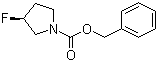 CAS 登录号：136725-52-5, N-Cbz-3(S)-氟吡咯烷, 3(S)-氟吡咯烷-1-甲酸苄酯