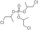 structure of CAS# 13674-84-5, 磷酸三(1-氯-2-丙基)酯