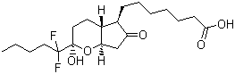 structure of CAS# 136790-76-6, Lubiprostone
