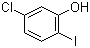 structure of CAS# 136808-72-5, 5-氯-2-碘苯酚