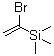 structure of CAS# 13683-41-5, 1-Bromo-1-(trimethylsilyl)ethylene