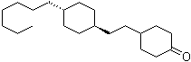CAS 登录号：136854-27-8, 反式-4-[2-(4-庚基环己基)乙基]环己酮