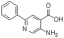 CAS # 1369086-30-5, 5-Amino-2-phenyl-4-pyridinecarboxylic acid