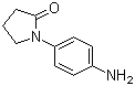 structure of CAS# 13691-22-0, 1-(4-Aminophenyl)pyrrolidin-2-one