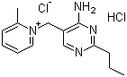 structure of CAS# 137-88-2, Amprolium hydrochloride