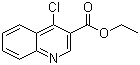 structure of CAS# 13720-94-0, 4-氯喹啉-3-羧酸乙酯