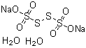 structure of CAS# 13721-29-4, 连四硫酸二钠盐二水合物