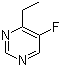 structure of CAS# 137234-88-9, 4-乙基-5-氟嘧啶