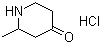 structure of CAS# 13729-77-6, 2-Methyl-4-piperidinone hydrochloride