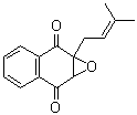 CAS # 137492-06-9, 1a,7a-Dihydro-1a-(3-methyl-2-butenyl)naphth[2,3-b]oxirene-2,7-dione