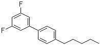 CAS # 137528-89-3, 3,5-Difluoro-4'-pentyl-1,1'-biphenyl