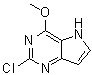 structure of CAS# 1375301-68-0, 2-Chloro-4-methoxy-5H-pyrrolo[3,2-d]pyrimidine