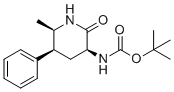 CAS # 1375541-78-8, tert-Butyl ((3S,5S,6R)-6-methyl-2-oxo-5-phenylpiperidin-3-yl)carbamate