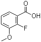 CAS 登录号：137654-20-7, 2-氟-3-甲氧基苯甲酸