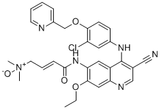 structure of CAS# 1376615-55-2, Neratinib dimethylamine N-oxide
