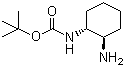 structure of CAS# 137731-41-0, (1R,2R)-Boc-1,2-diaminocyclohexane