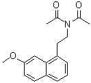 CAS 登录号：1379005-34-1, N-乙酰基-N-[2-(7-甲氧基-1-萘基)乙基]乙酰胺