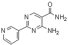 CAS # 1383131-94-9, 4-Amino-2-(3-pyridinyl)-5-pyrimidinecarboxamide