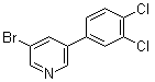 CAS # 1383132-37-3, 3-Bromo-5-(3,4-dichlorophenyl)pyridine