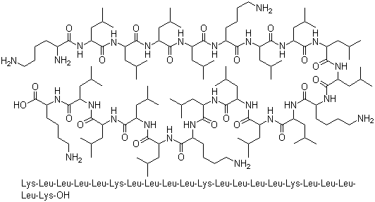 CAS # 138531-07-4, Sinapultide, ATI 01, KL4 (peptide), RWJ 45652
