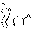 structure of CAS# 13861-71-7, 一叶萩新碱