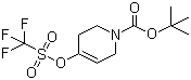structure of CAS# 138647-49-1, 3,6-二氢-4-[[(三氟甲基)磺酰]氧基]-1(2H)-吡啶甲酸叔丁酯