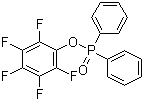 structure of CAS# 138687-69-1, Pentafluorophenyl diphenylphosphinate