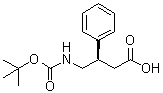 CAS # 138782-45-3, (R)-beta-[[[(1,1-Dimethylethoxy)carbonyl]amino]methyl]benzenepropanoic acid