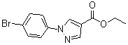 CAS # 138907-76-3, 1-(4-Bromophenyl)-1H-pyrazole-4-carboxylic acid ethyl ester