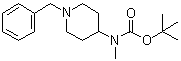 CAS # 139062-92-3, tert-Butyl [1-benzylpiperidin-4-yl]-N-(methyl)carbamate