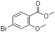 structure of CAS# 139102-34-4, Methyl 4-bromo-2-methoxybenzoate