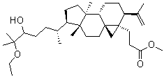 CAS # 1392210-81-9, 24-Hydroxy-25-ethoxy-3,4-secocycloart-4(28)-en-3-oic acid methyl ester