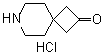 structure of CAS# 1392211-51-6, 7-氮杂螺[3.5]壬烷-2-酮盐酸盐