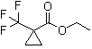 structure of CAS# 139229-57-5, 1-(三氟甲基)环丙烷羧酸乙酯