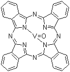 structure of CAS# 13930-88-6, 氧钒酞菁