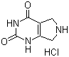 structure of CAS# 13931-24-3, 6,7-二氢-1H-吡咯并[3,4-d]嘧啶-2,4(3H,5H)-二酮盐酸盐