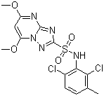 structure of CAS# 139528-85-1, Metosulam