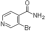 structure of CAS# 13958-99-1, 3-Bromo-4-pyridinecarboxamide