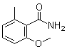 CAS # 139583-90-7, 2-Methoxy-6-methylbenzamide