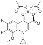 structure of CAS# 139693-52-0, 莫昔沙星硼络合物杂质
