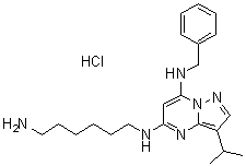 structure of CAS# 1397219-81-6, BS 181 盐酸盐