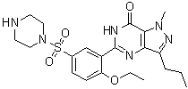 structure of CAS# 139755-82-1, N-去甲基西地那非