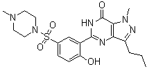 structure of CAS# 139755-91-2, O-去乙基西地那非