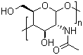 structure of CAS# 1398-61-4, Chitin