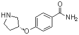 CAS # 1398511-37-9, 4-[(3R)-3-Pyrrolidinyloxy]benzamide